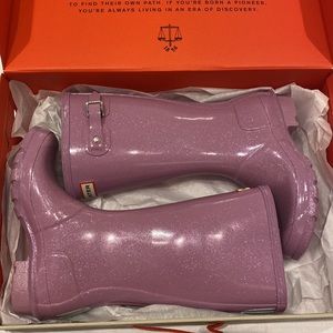 Hunter Starcloud Glitter Rain Boot